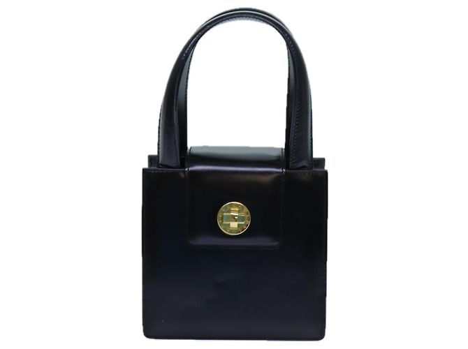 Bulgari Borsa a mano BVLGARI in pelle 2modo Black Auth ar11750 Nero - vista 13