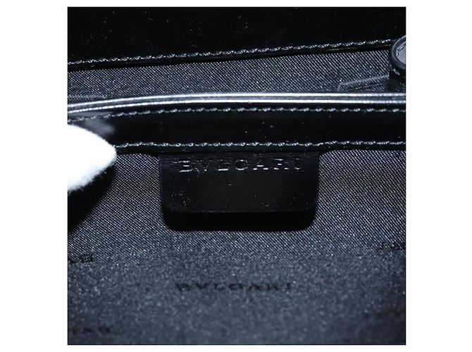 Bulgari Borsa a mano BVLGARI in pelle 2modo Black Auth ar11750 Nero - vista 18