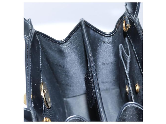 Bulgari Borsa a mano BVLGARI in pelle 2modo Black Auth ar11750 Nero - vista 21