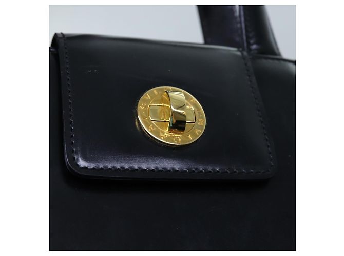 Bulgari Borsa a mano BVLGARI in pelle 2modo Black Auth ar11750 Nero - vista 8
