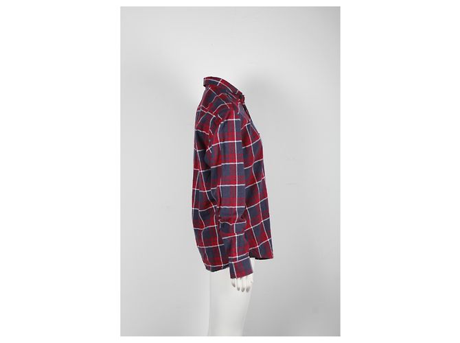Camicia Hugo Boss a quadri Regular Fit in cotone Rosso - vista 7