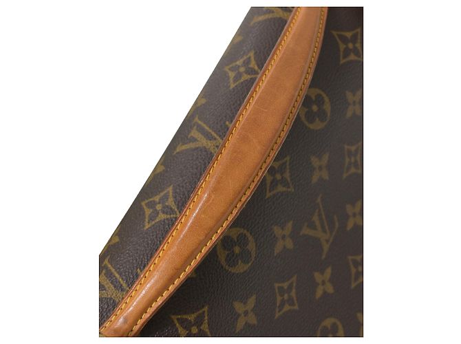 Sac porte-documents Louis Vuitton Beverly GM en toile enduite marron - vue 10