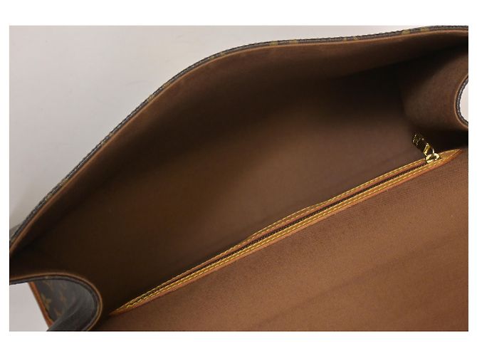 Sac porte-documents Louis Vuitton Beverly GM en toile enduite marron - vue 19