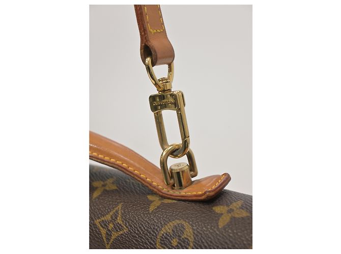 Sac porte-documents Louis Vuitton Beverly GM en toile enduite marron - vue 21