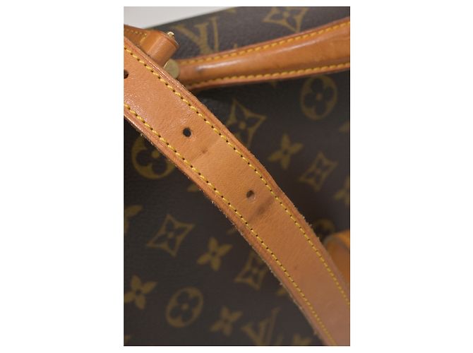 Sac porte-documents Louis Vuitton Beverly GM en toile enduite marron - vue 25