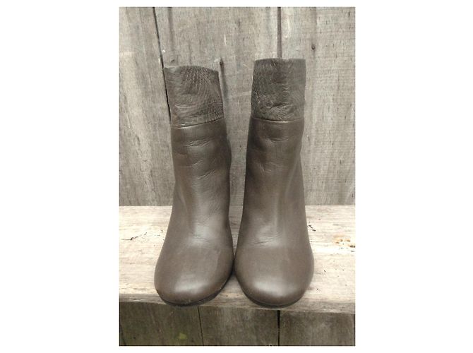 botines See By Chloé talla 39 Caqui - vista 4