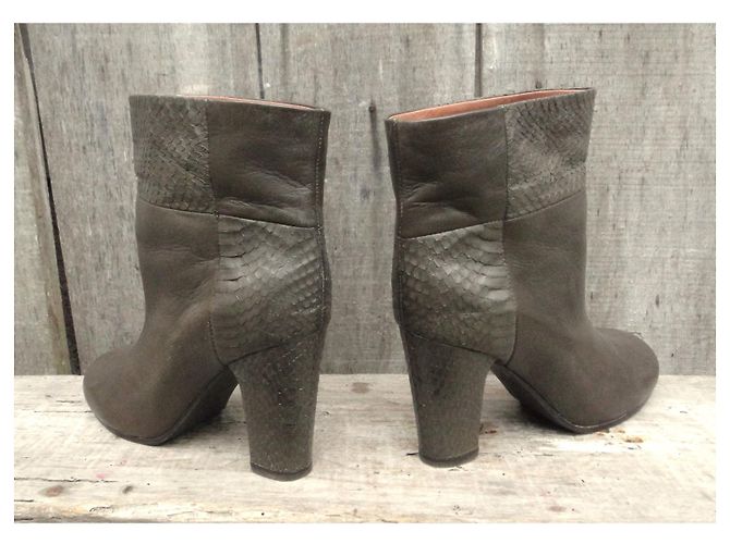 botines See By Chloé talla 39 Caqui - vista 5