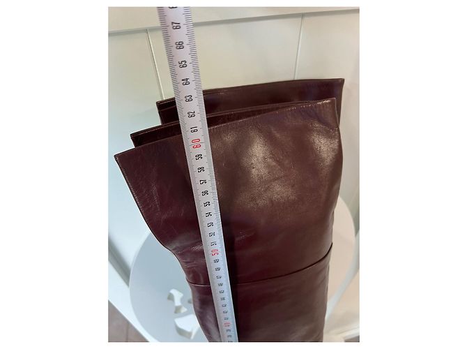 Botas altas Louis Vuitton Burdeos - vista 10