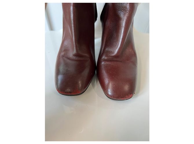 Botas altas Louis Vuitton Burdeos - vista 3