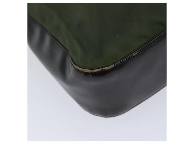 PRADA Borsa A Tracolla Nylon Khaki Auth 72009 Cachi - vista 14