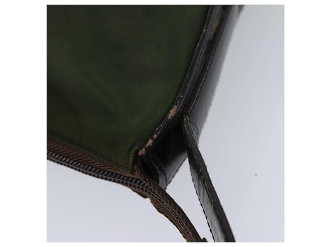 PRADA Borsa A Tracolla Nylon Khaki Auth 72009 Cachi - vista 7