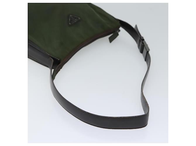 PRADA Borsa A Tracolla Nylon Khaki Auth 72009 Cachi - vista 8