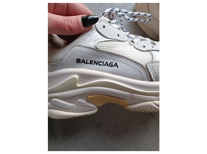 Balenciaga Sneaker Weiß Gummi Größe 37 - Ansicht 5