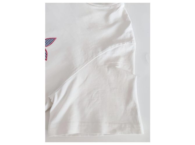 T-shirt Louis Vuitton bianco in cotone - vista 10