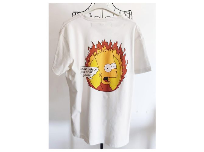 Camiseta Loewe Off White The Simpsons de algodón Blanco - vista 8