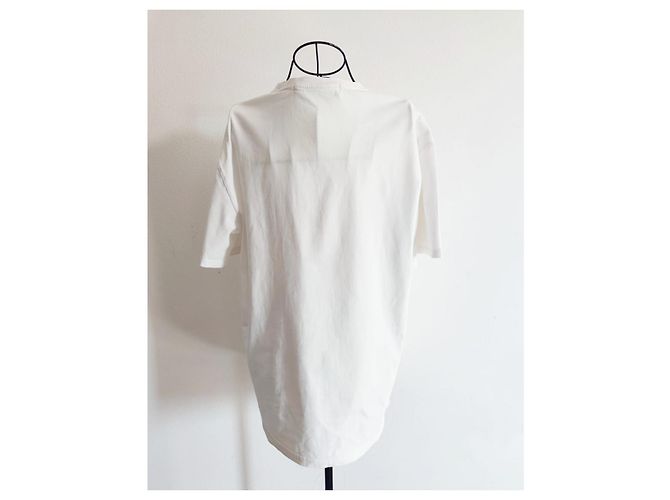 Camiseta Off White blanca de algodón Blanco - vista 9