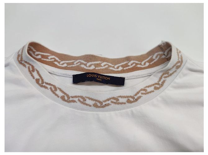 Camiseta Louis Vuitton blanca de algodón Blanco - vista 5