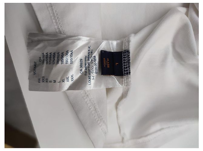 Camiseta Louis Vuitton blanca de algodón Blanco - vista 7