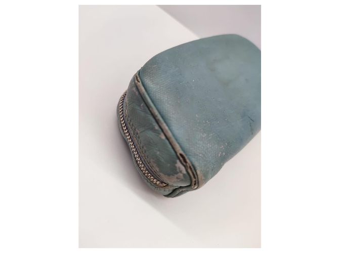 Chanel Portamonete, portafogli, astucci Blu chiaro - vista 13
