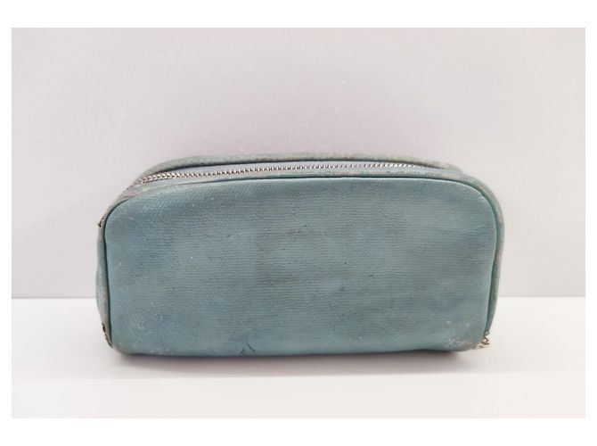 Chanel Portamonete, portafogli, astucci Blu chiaro - vista 5