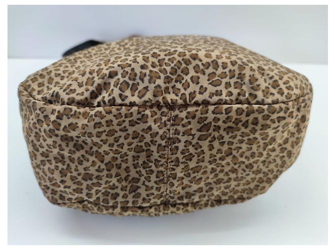 Borsa Bottega Veneta Marrone Tela - vista 7