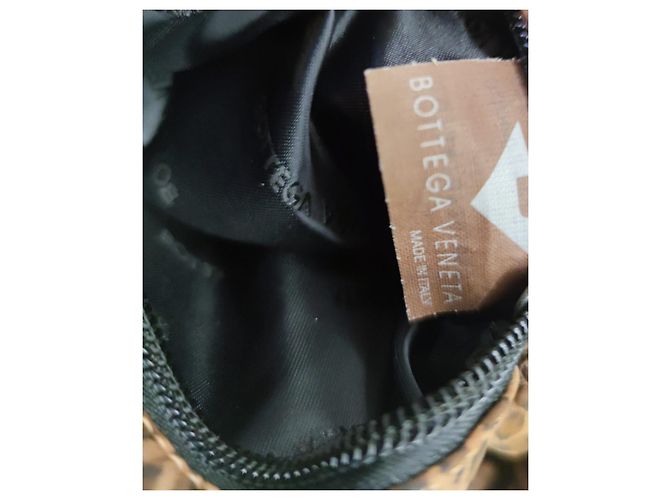 Borsa Bottega Veneta nera in cotone Nero - vista 3