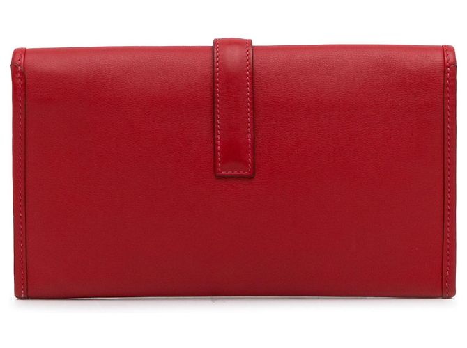 Hermès Cartera Hermes Swift Jige Duo Roja - vista 4