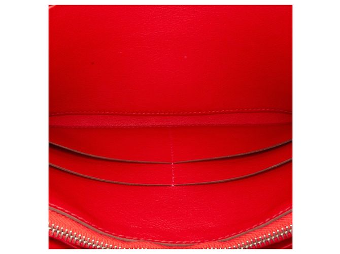 Hermès Cartera Hermes Swift Jige Duo Roja - vista 6