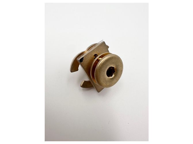 CHANEL chiusura originale CC turnlock D'oro - vista 11