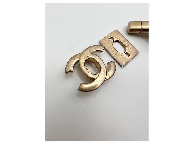 CHANEL chiusura originale CC turnlock D'oro - vista 4