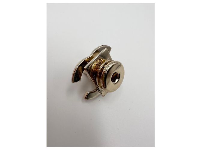 CHANEL chiusura originale CC turnlock oro lucido D'oro - vista 12