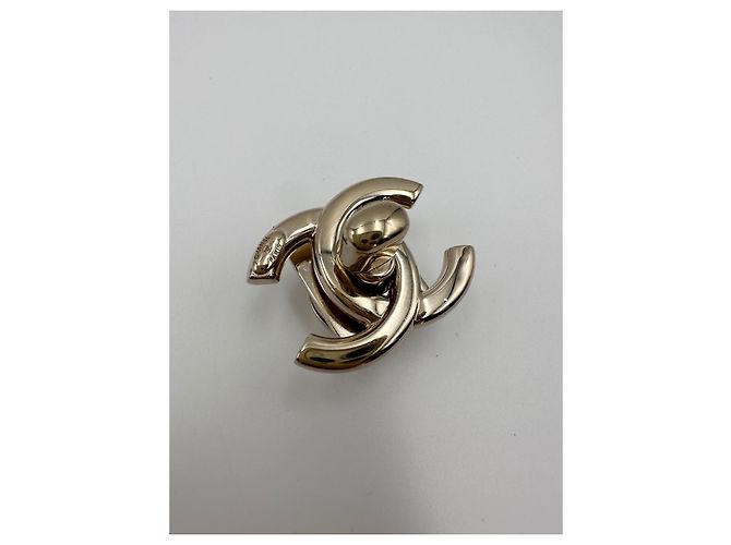 CHANEL chiusura originale CC turnlock oro lucido D'oro - vista 2