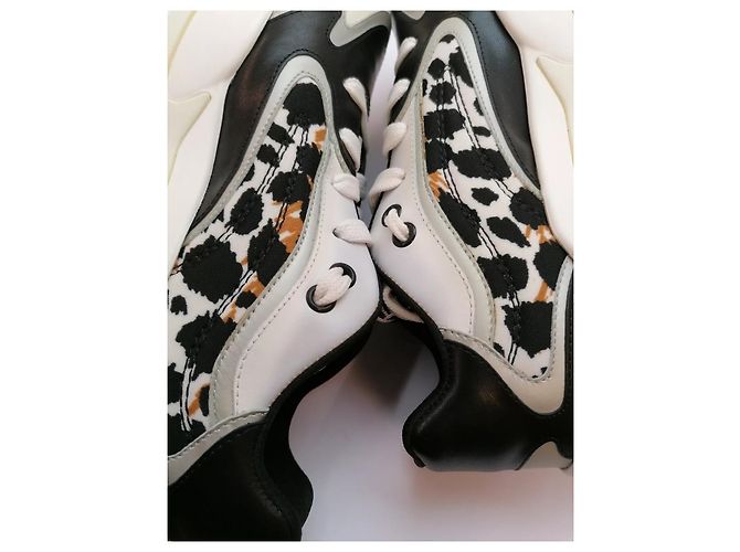 Sergio Rossi Ledersneaker Mehrfarben - Ansicht 10