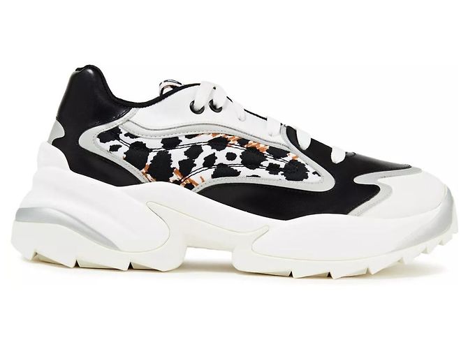 Sergio Rossi Ledersneaker Mehrfarben - Ansicht 2