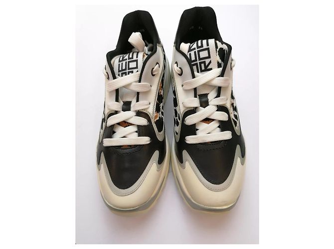 Sergio Rossi Ledersneaker Mehrfarben - Ansicht 9