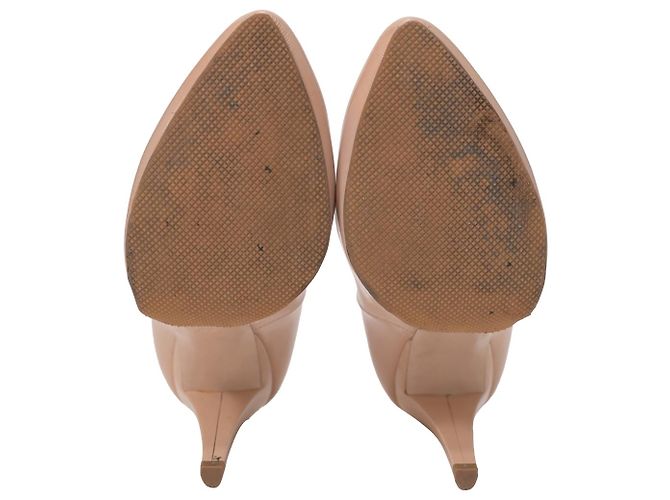 Escarpins Miu Miu en cuir nu - vue 5