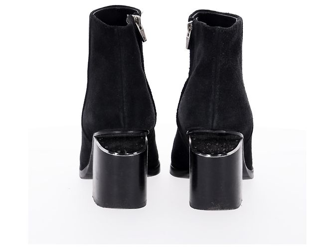 Botas Alexander Wang Gabi en ante negro - vista 12