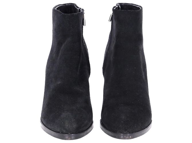 Botas Alexander Wang Gabi en ante negro - vista 3