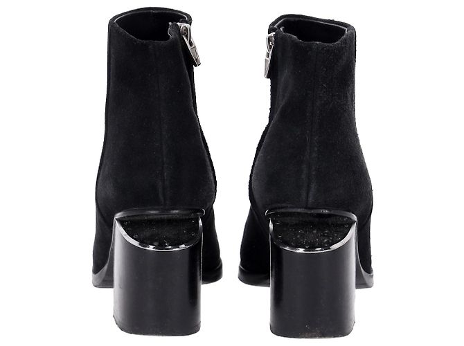 Botas Alexander Wang Gabi en ante negro - vista 4