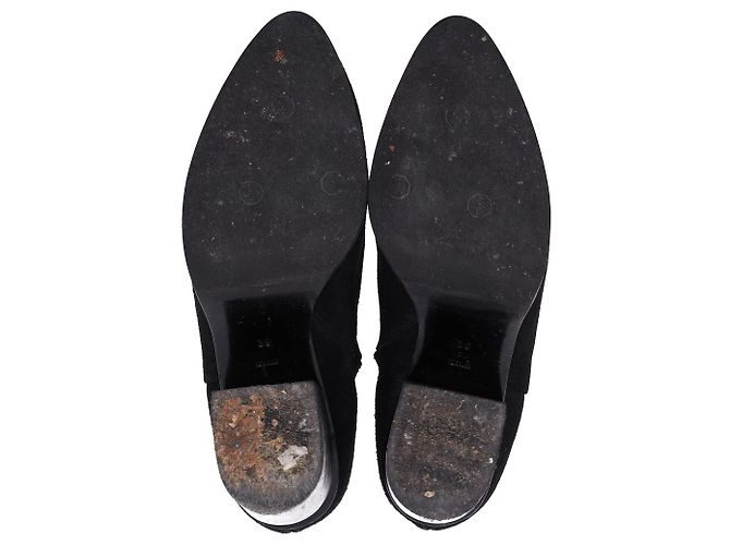 Botas Alexander Wang Gabi en ante negro - vista 6