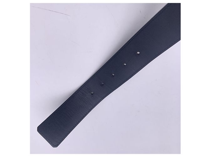 Louis Vuitton Monogram Canvas LV Silver Buckle Reversible Belt 80/32 Brown - view 5