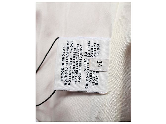Hermès Hermes Asymmetric Jacket in Pink Leather - view 5
