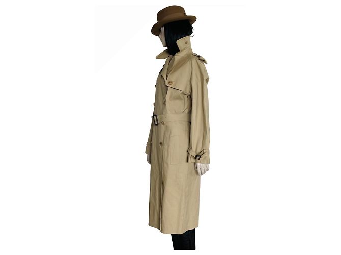 Hermès Impermeable Beige - vista 3