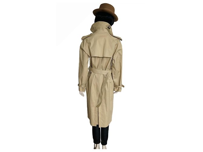 Hermès Impermeable Beige - vista 5