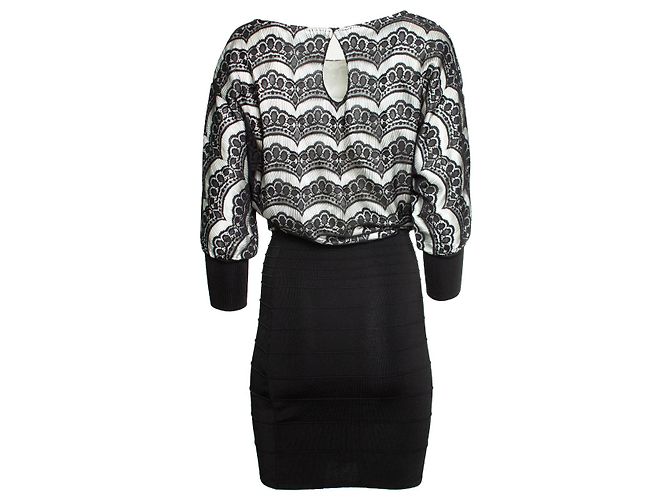 Gucci, Schwarzes Spitzenkleid - Ansicht 3
