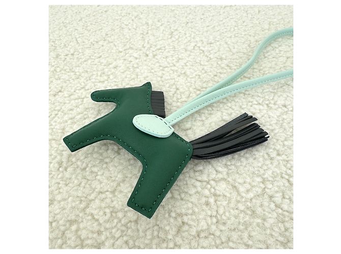 Hermès Charm Rodeo di Hermes Multicolore Verde - vista 4