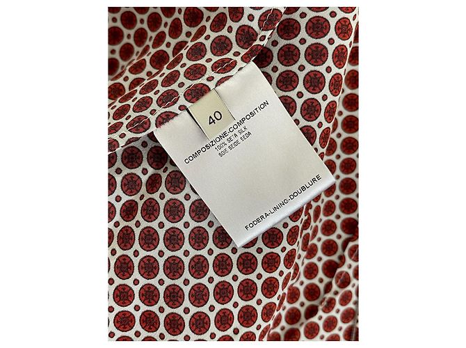 Stella Mc Cartney STELLA MCCARTNEY Kleid T.IT 40 Seide Bordeaux - Ansicht 5