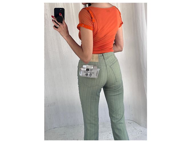 Autre Marque Top de malla naranja de doble capa Extyn - vista 6
