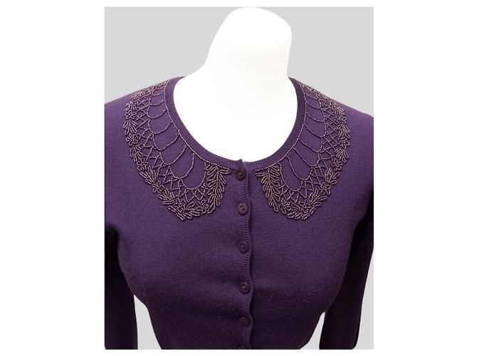 Parosh Jacke Corta Morada Lila - Ansicht 2