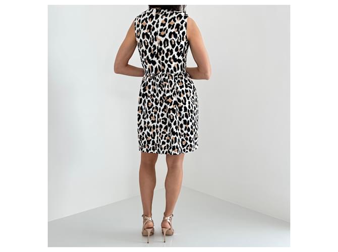 MSGM Leopardenmuster Minikleid Mehrfarben - Ansicht 8